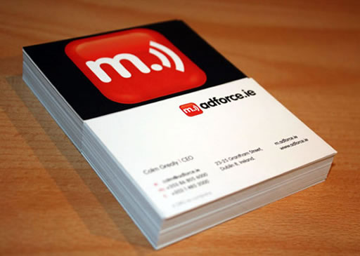 Premium UV Coated Business Cards are available at GK Printing