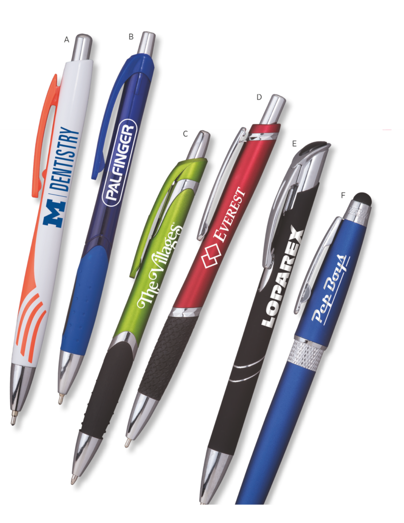 Need Promotional Pens to give away? Contact GK Printing in Eustis, FL